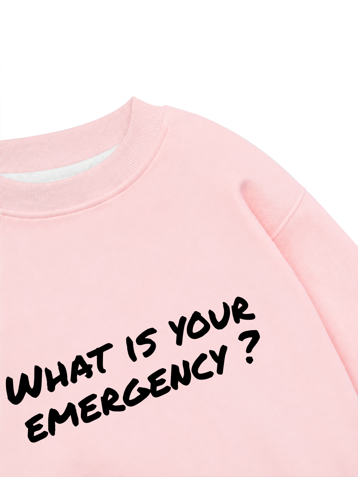 Áo Sweater Nỉ Hai Da Car What Is Your Emergency