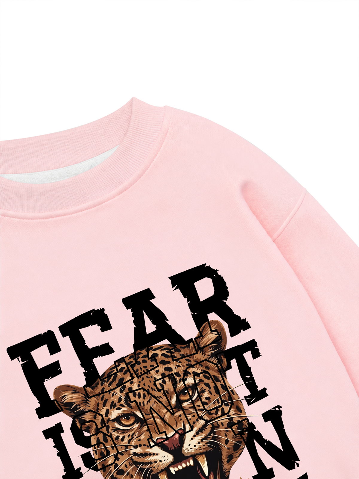 Áo Sweater Nỉ Hai Da Fear Is Not An Option