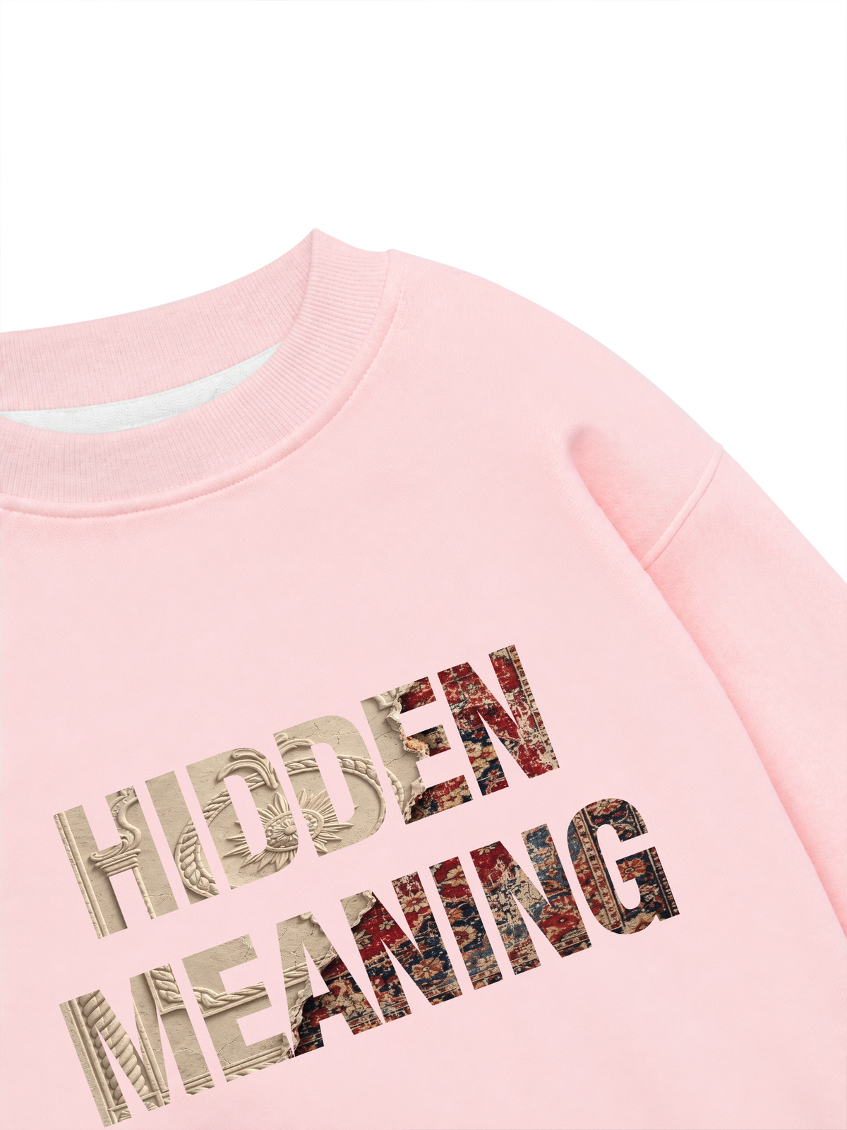 Áo Sweater Nỉ Hai Da Some Truths Stay Hidden