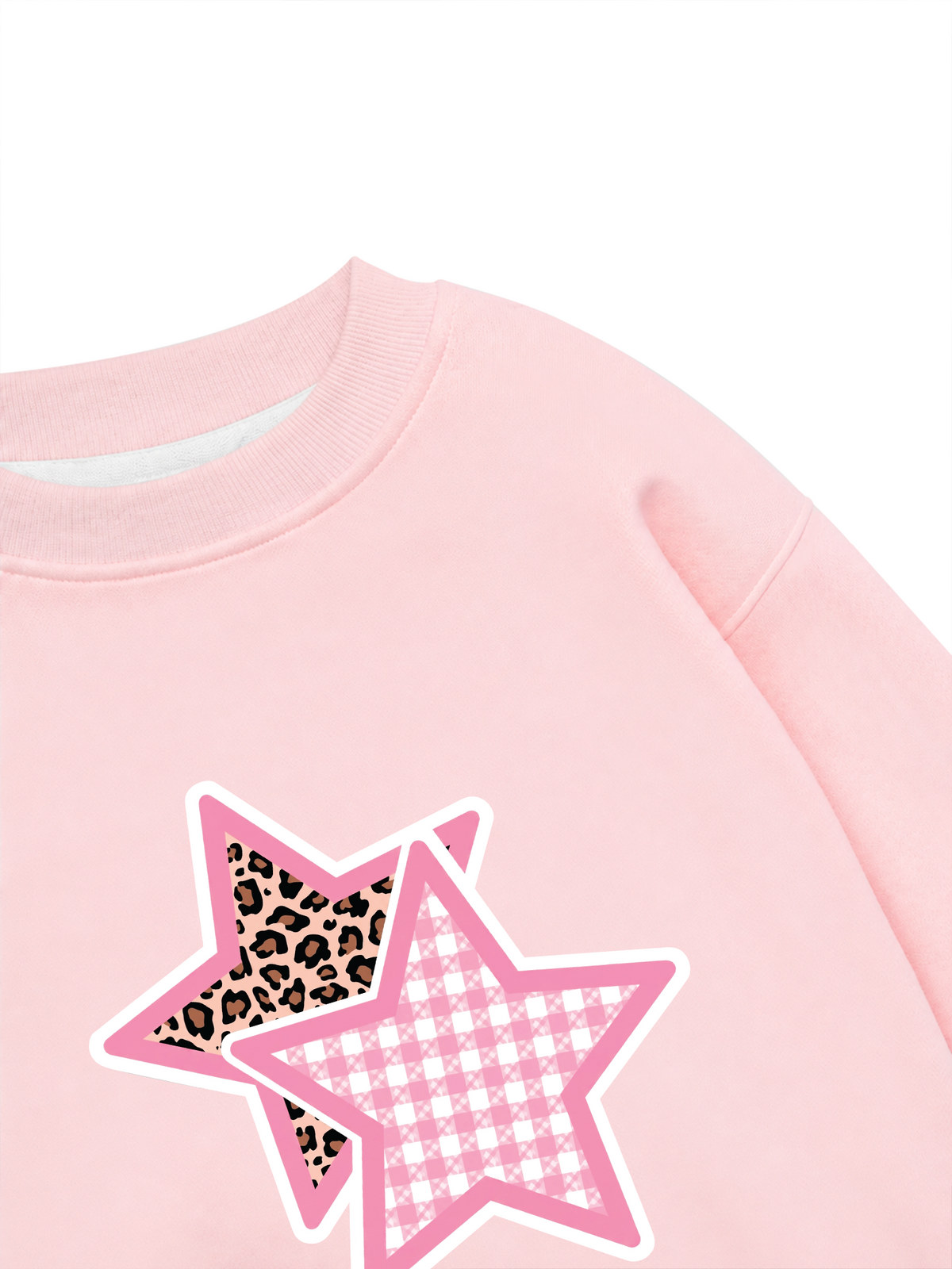 Áo Sweater Nỉ Hai Da Leopard Star