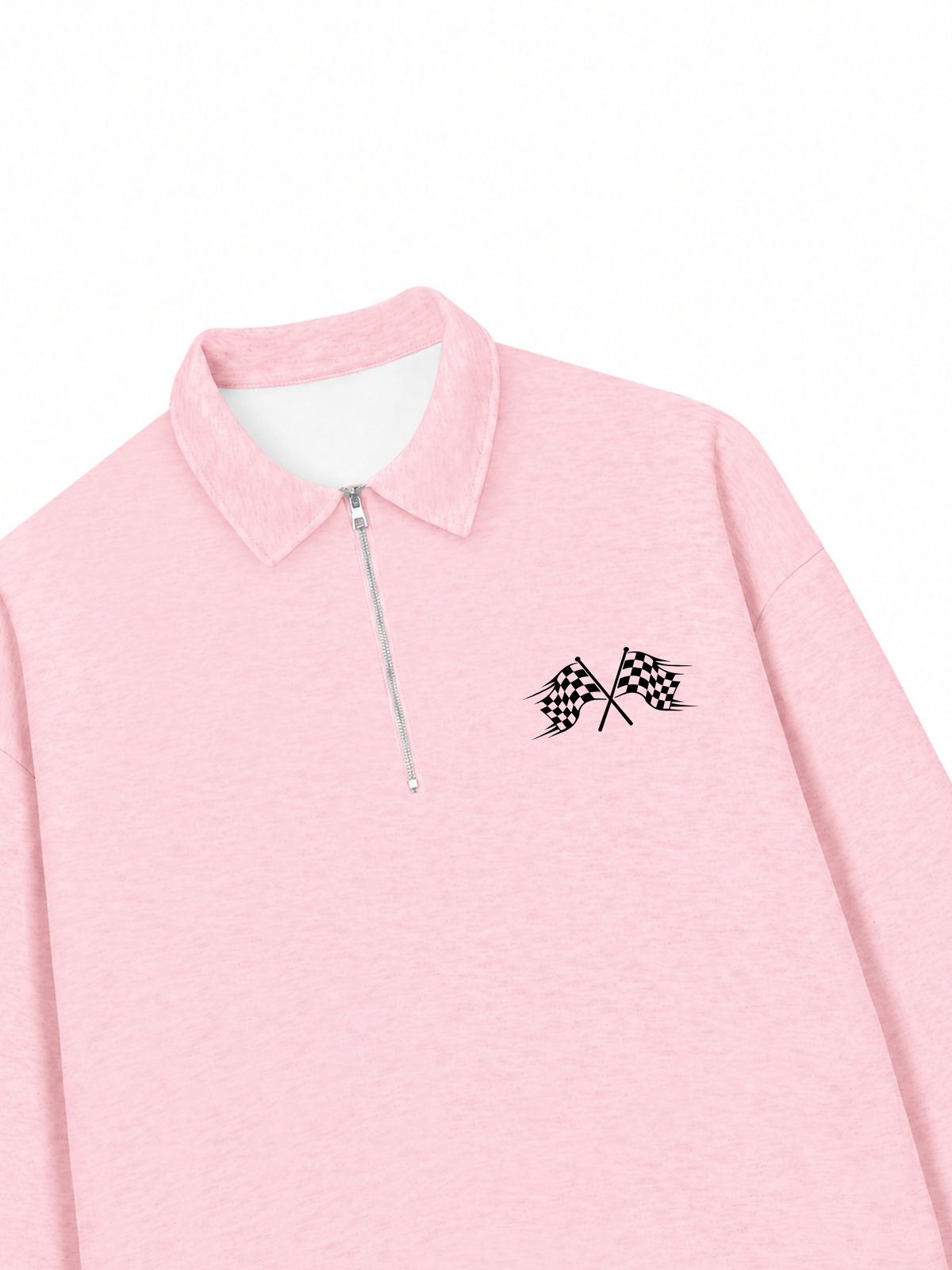 Áo Sweater Polo Nỉ Hai Da Sport Racing Club