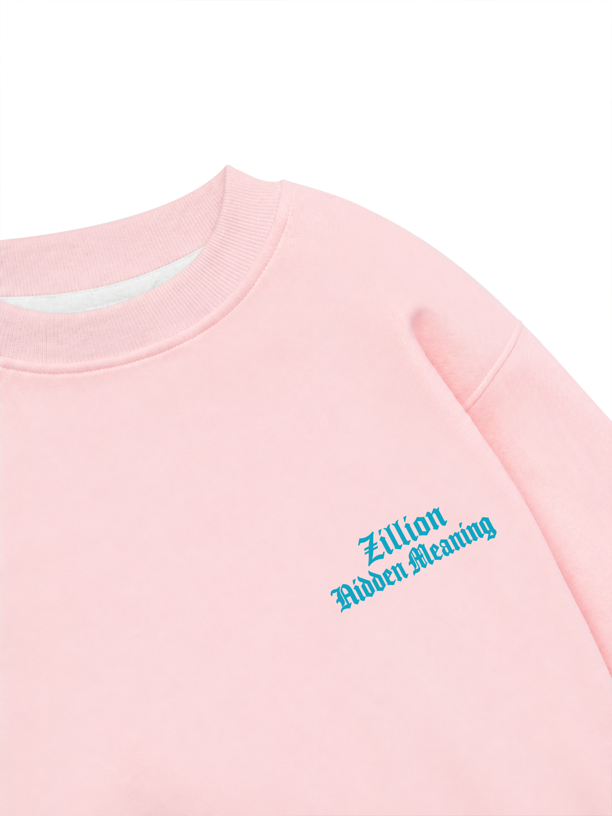 Áo Sweater Nỉ Hai Da Zillion Blue Rug