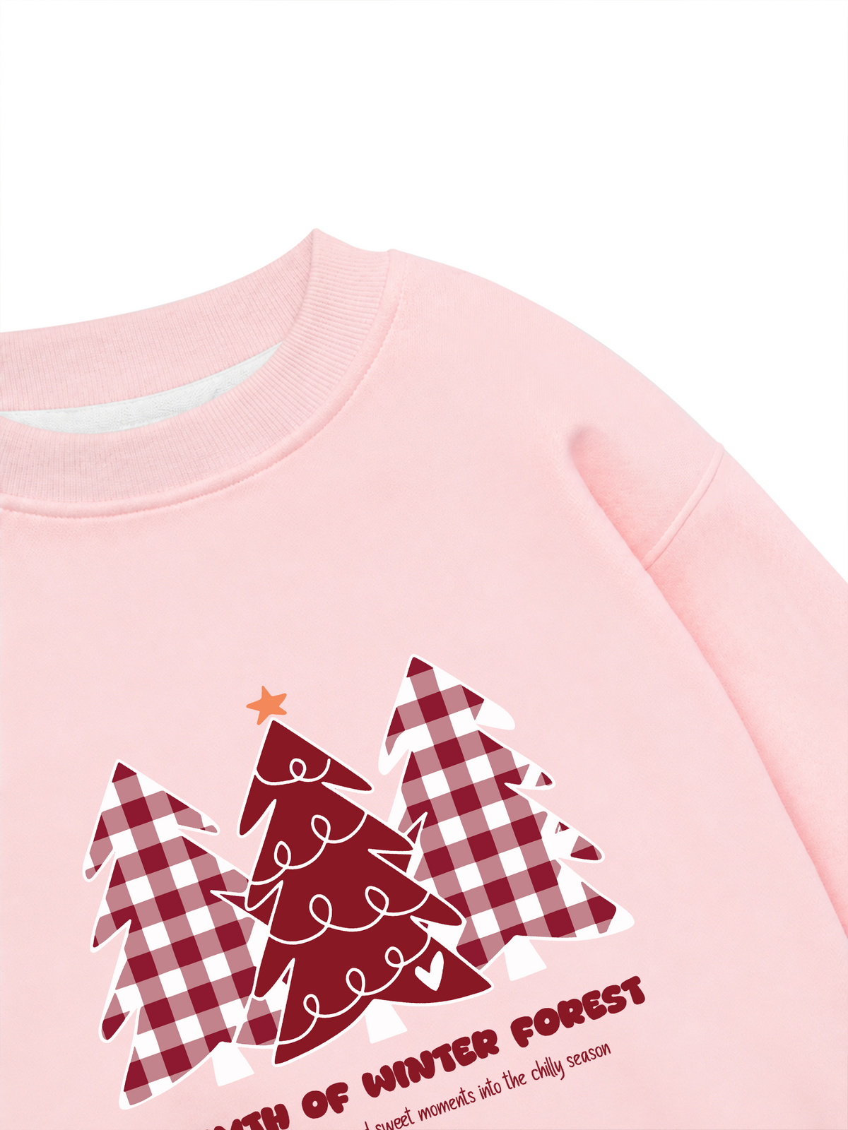 Áo Sweater Nỉ Hai Da Warmth Of Winter Forest
