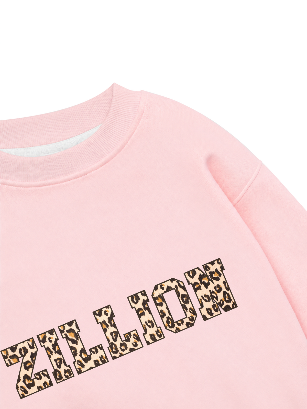 Áo Sweater Nỉ Hai Da Zillion Leopard