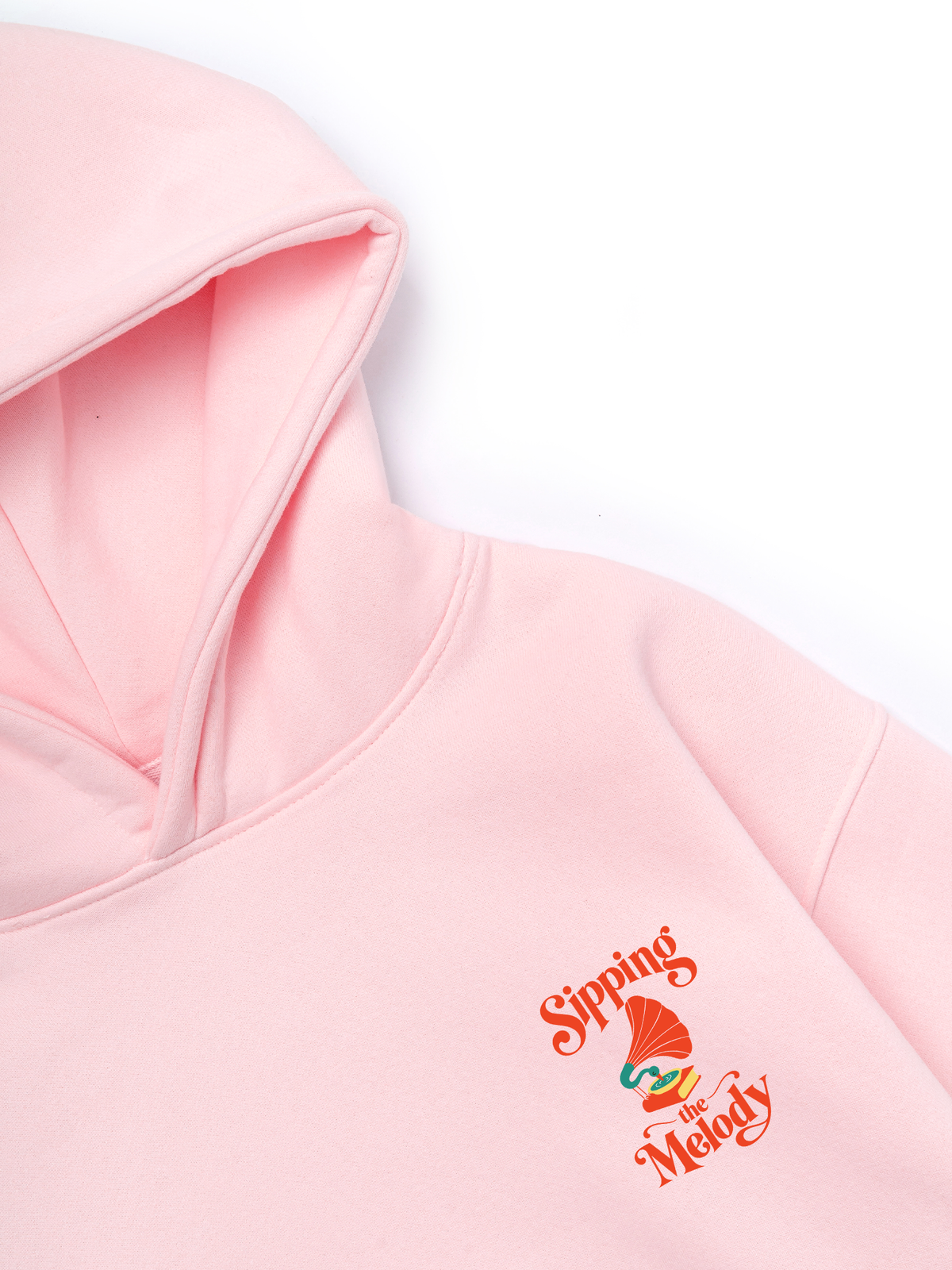 Áo Hoodie Nỉ Hai Da Sipping The Melody