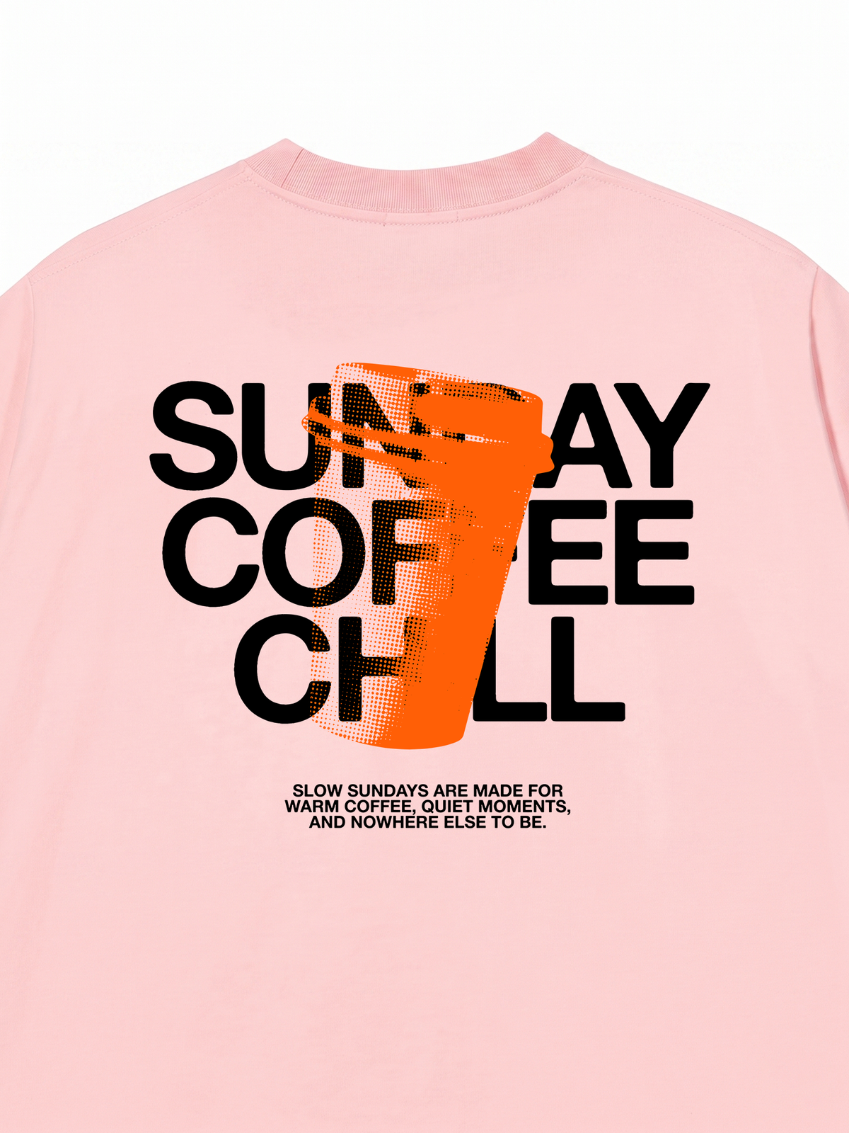 Áo Thun Relaxed Fit Sunday Coffee Chill