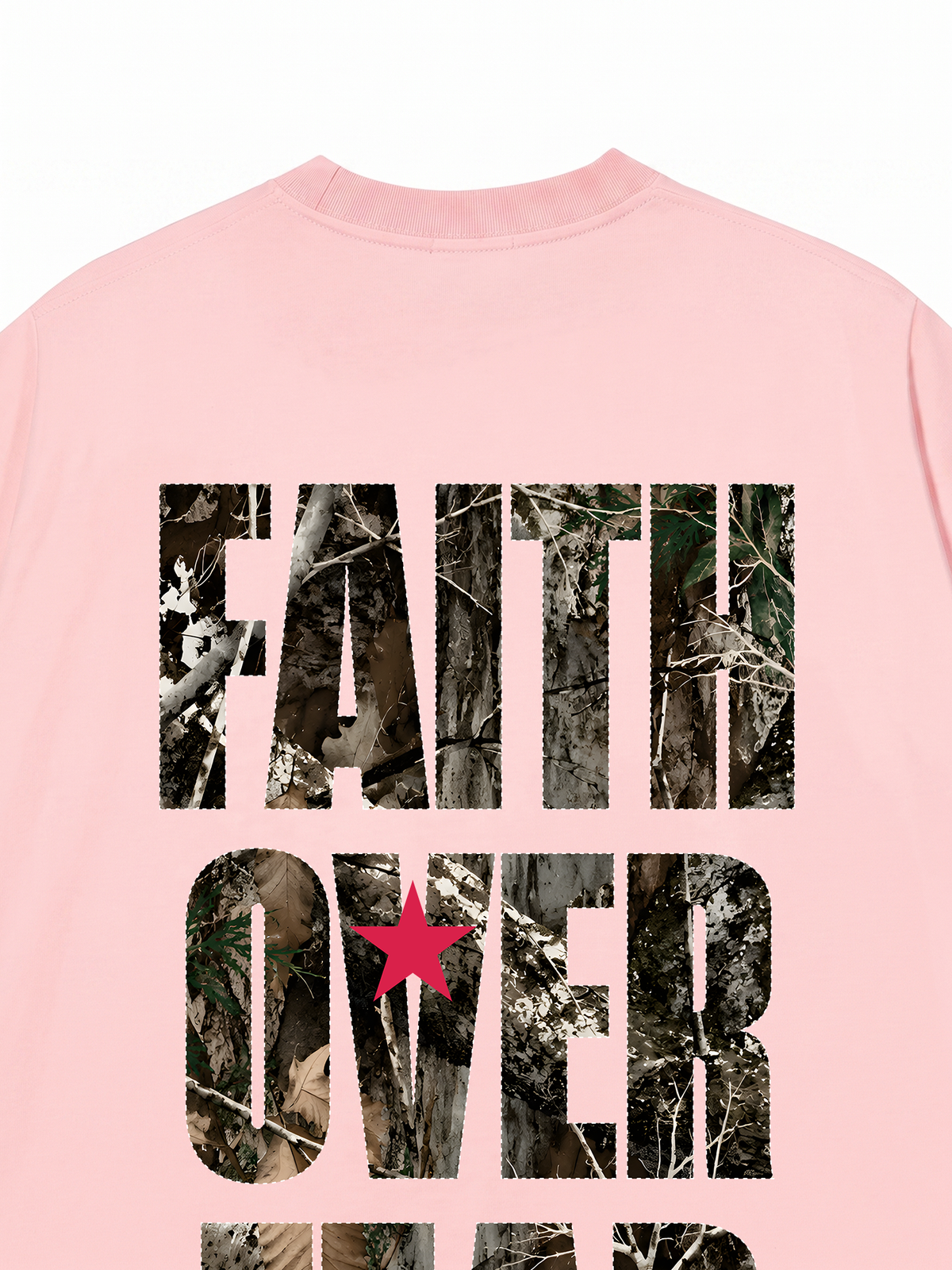 Áo Thun Relaxed Fit Faith Over Fear