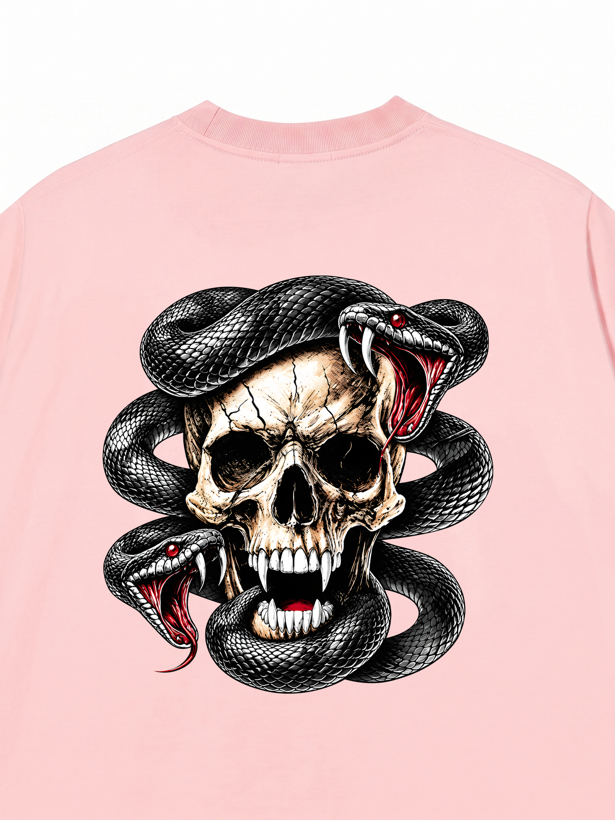 Áo Thun Relaxed Fit Viper Skull