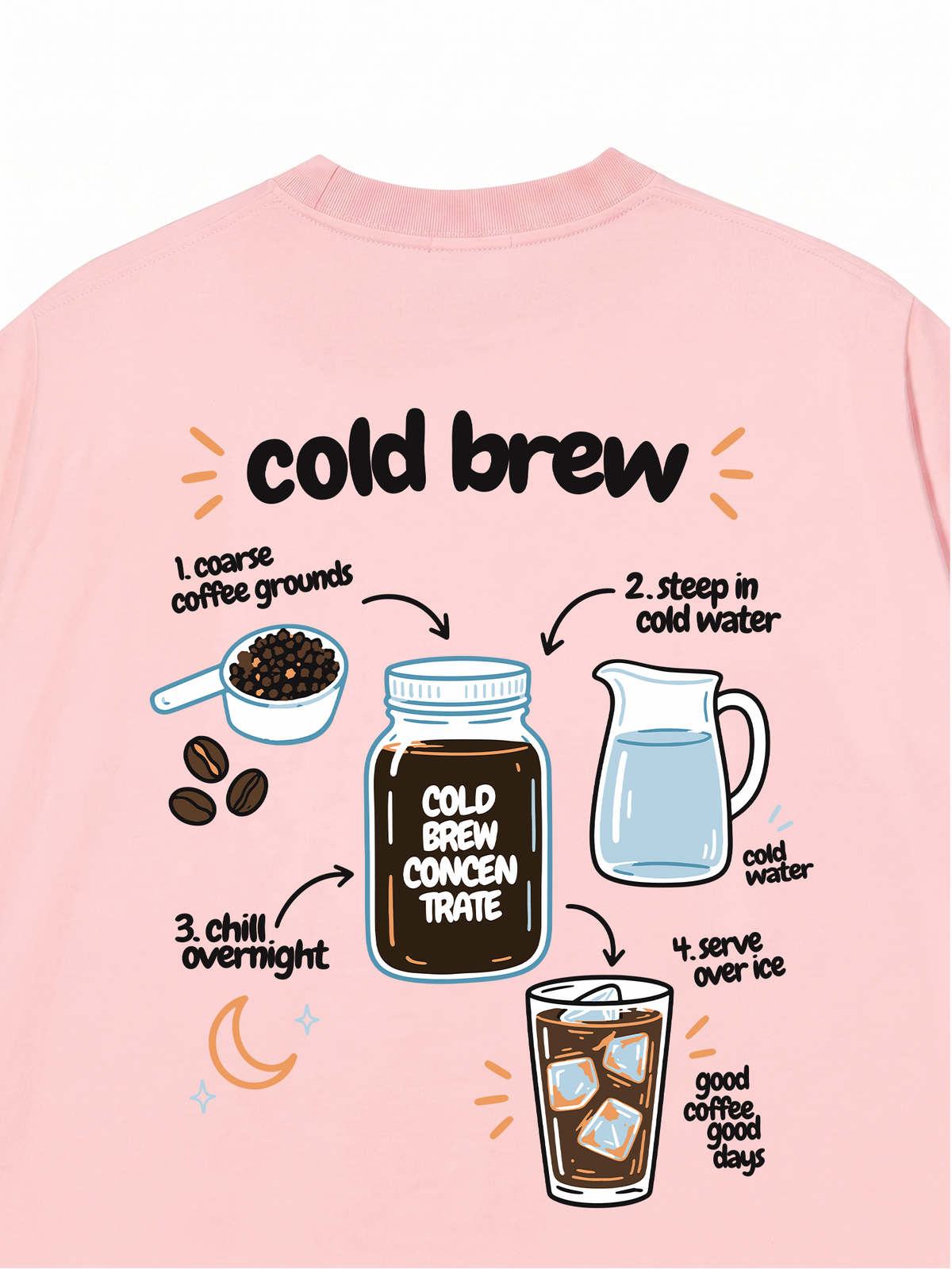 Áo Thun Relaxed Fit Cold Brew Club