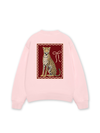 Áo Sweater Nỉ Hai Da Sitting Leopard