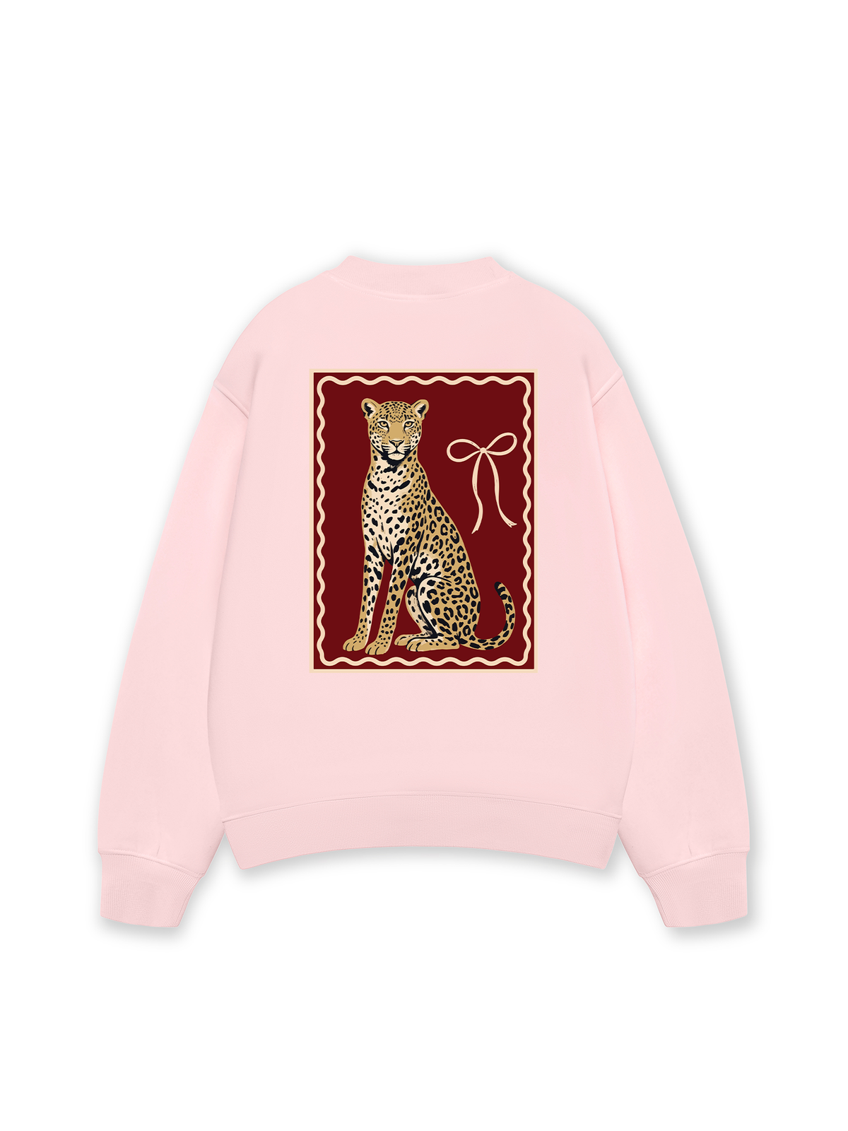 Áo Sweater Nỉ Hai Da Sitting Leopard