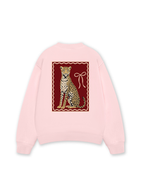Áo Sweater Nỉ Hai Da Sitting Leopard
