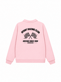 Áo Sweater Polo Nỉ Hai Da Sport Racing Club