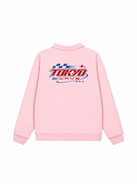 Áo Sweater Polo Nỉ Hai Da Tokyo Wave