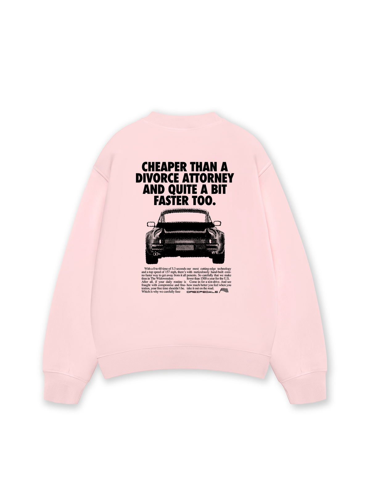 Áo Sweater Nỉ Hai Da Car Drei Pedale