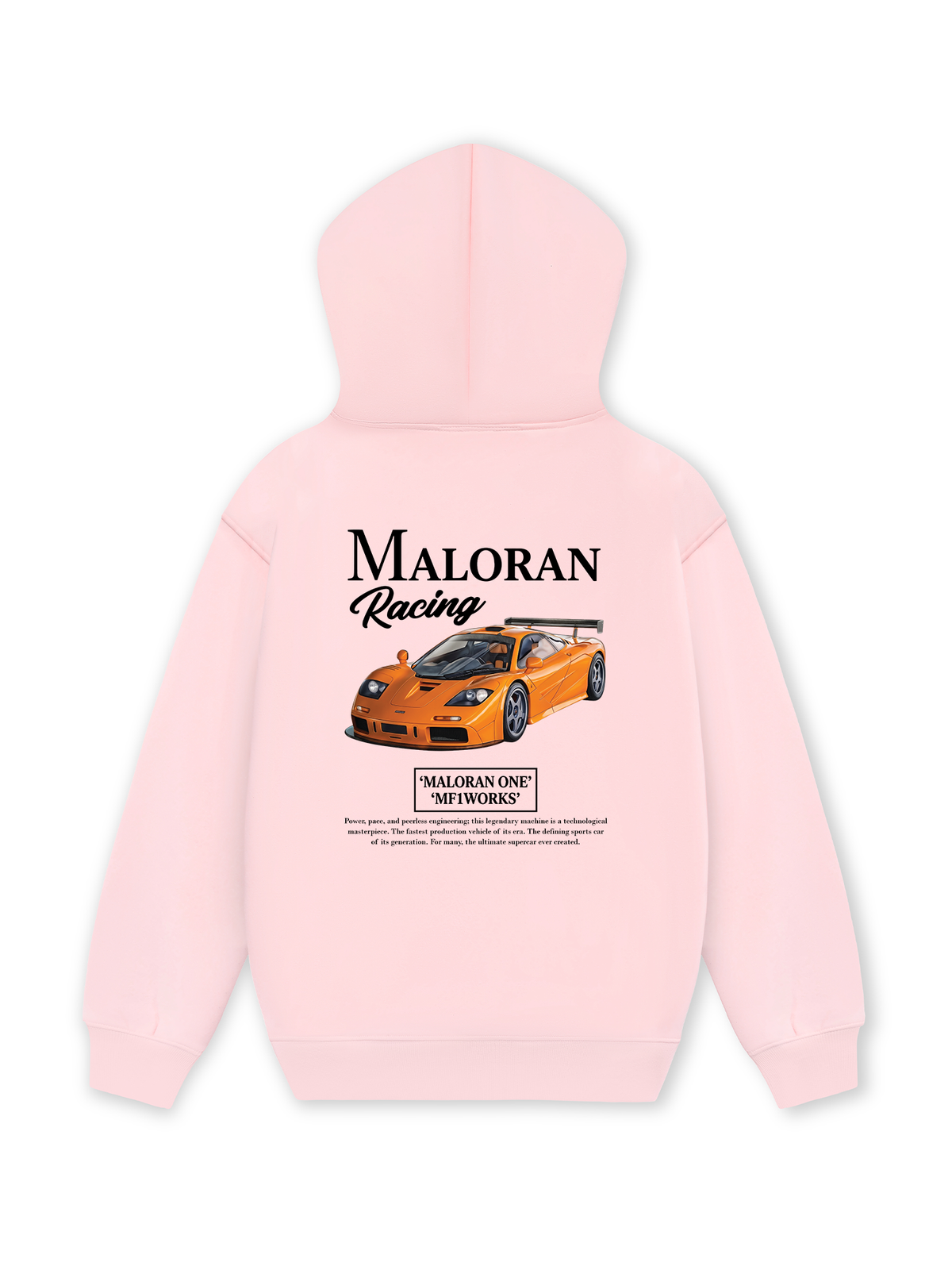 Áo Hoodie Nỉ Hai Da Car Maloran Racing