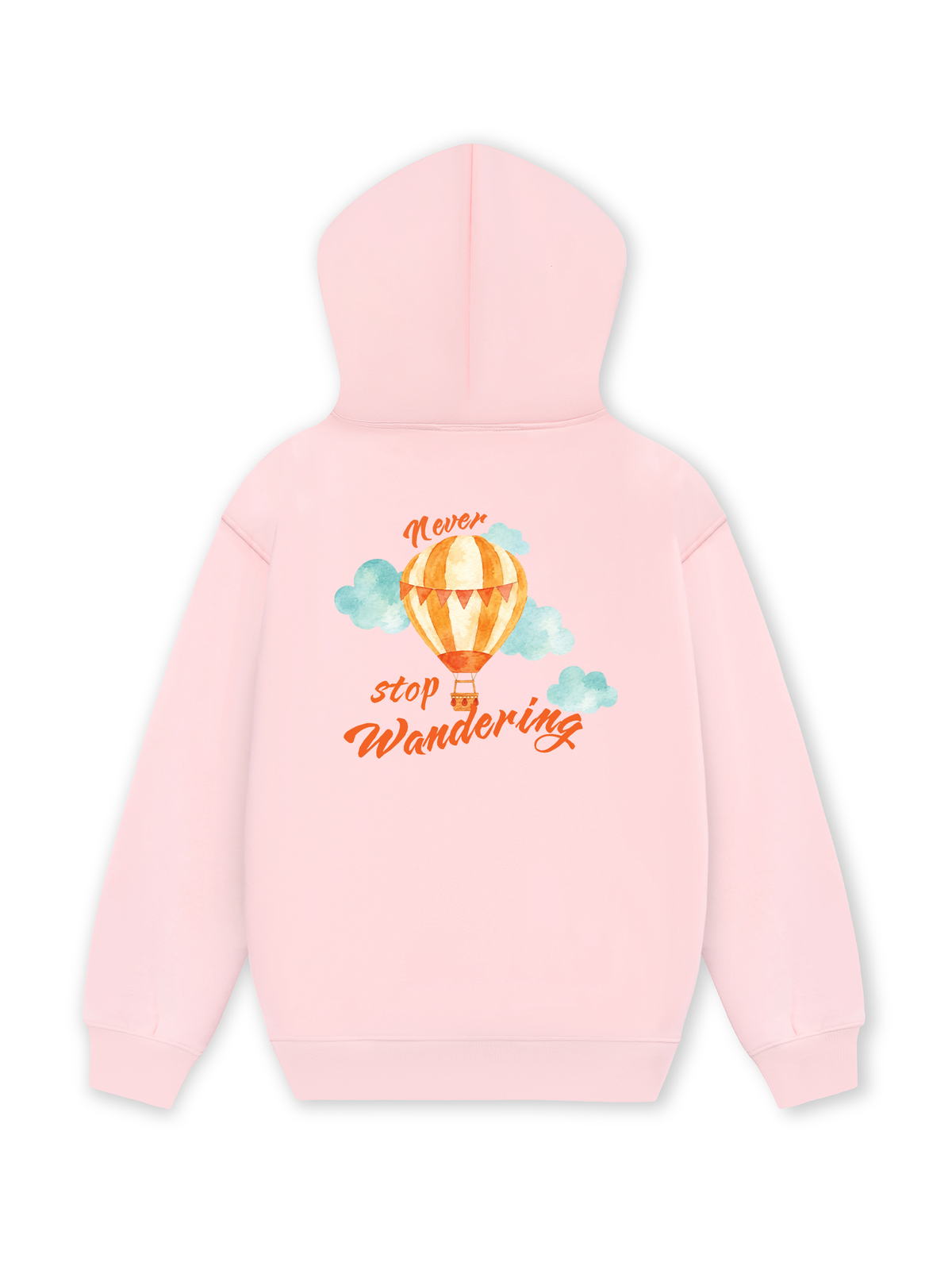Áo Hoodie Nỉ Hai Da Never Stop Wandering