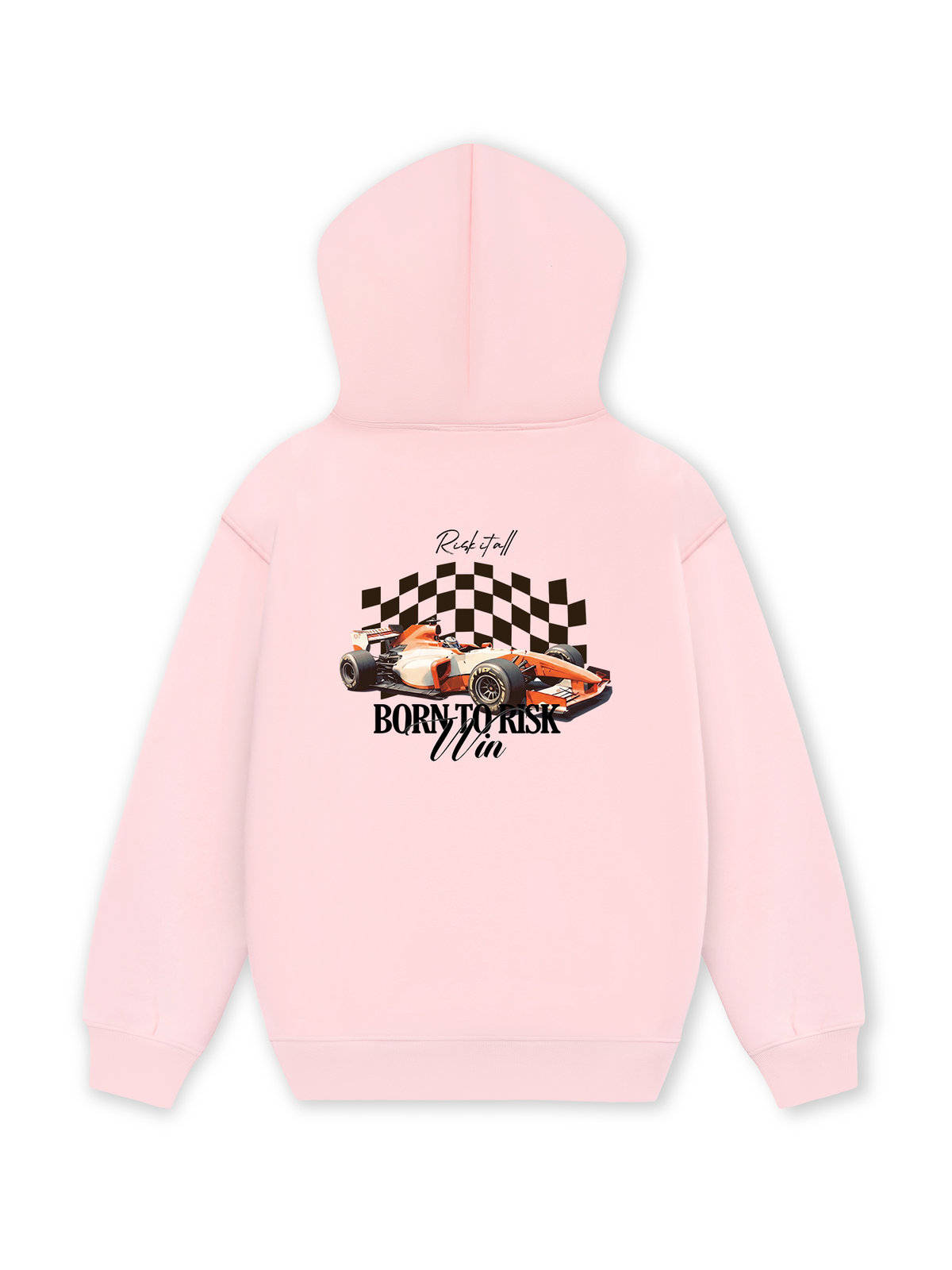 Áo Hoodie Nỉ Hai Da Car Born To Risk Win