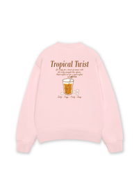 Áo Sweater Nỉ Hai Da Tropical Twist