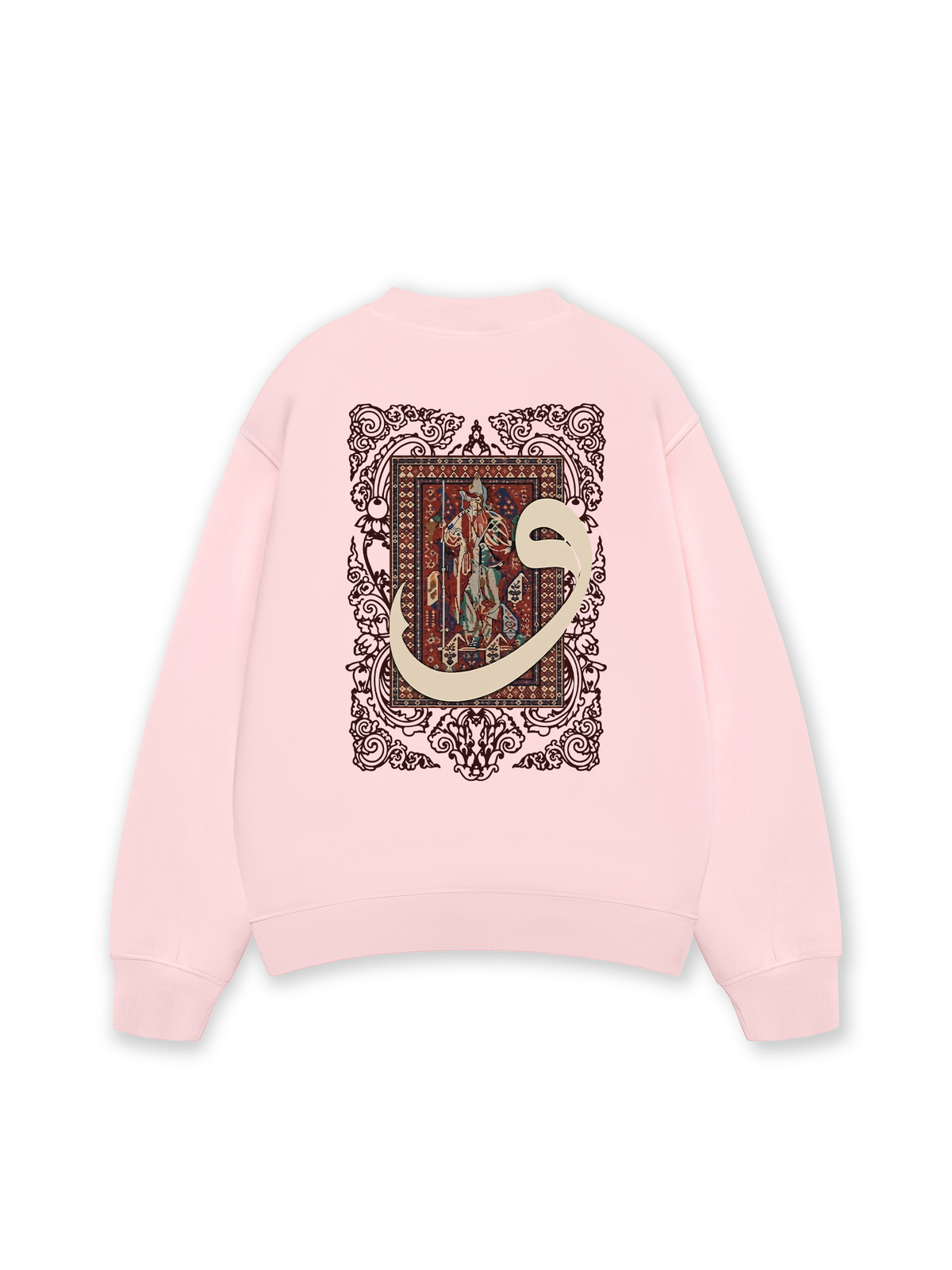 Áo Sweater Nỉ Hai Da The Arabic Letter