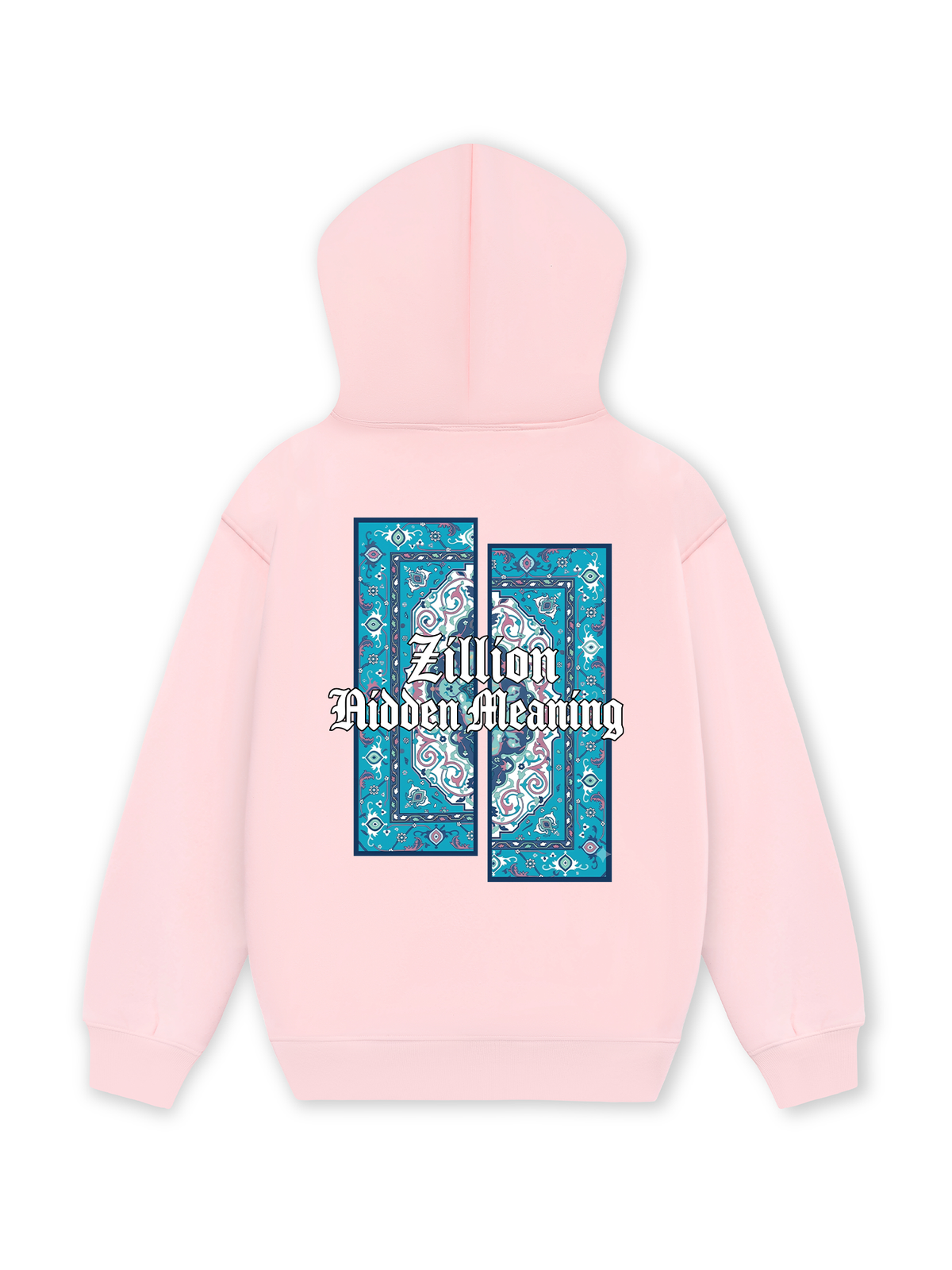 Áo Hoodie Nỉ Hai Da Zillion Blue Rug