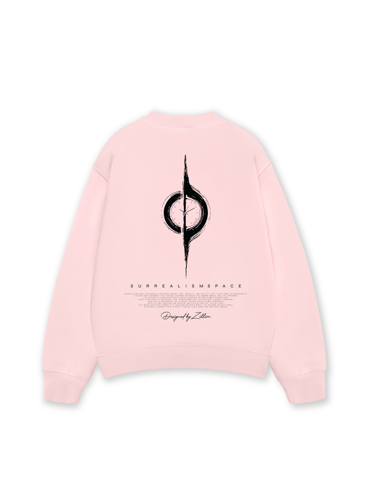 Áo Sweater Nỉ Hai Da Space