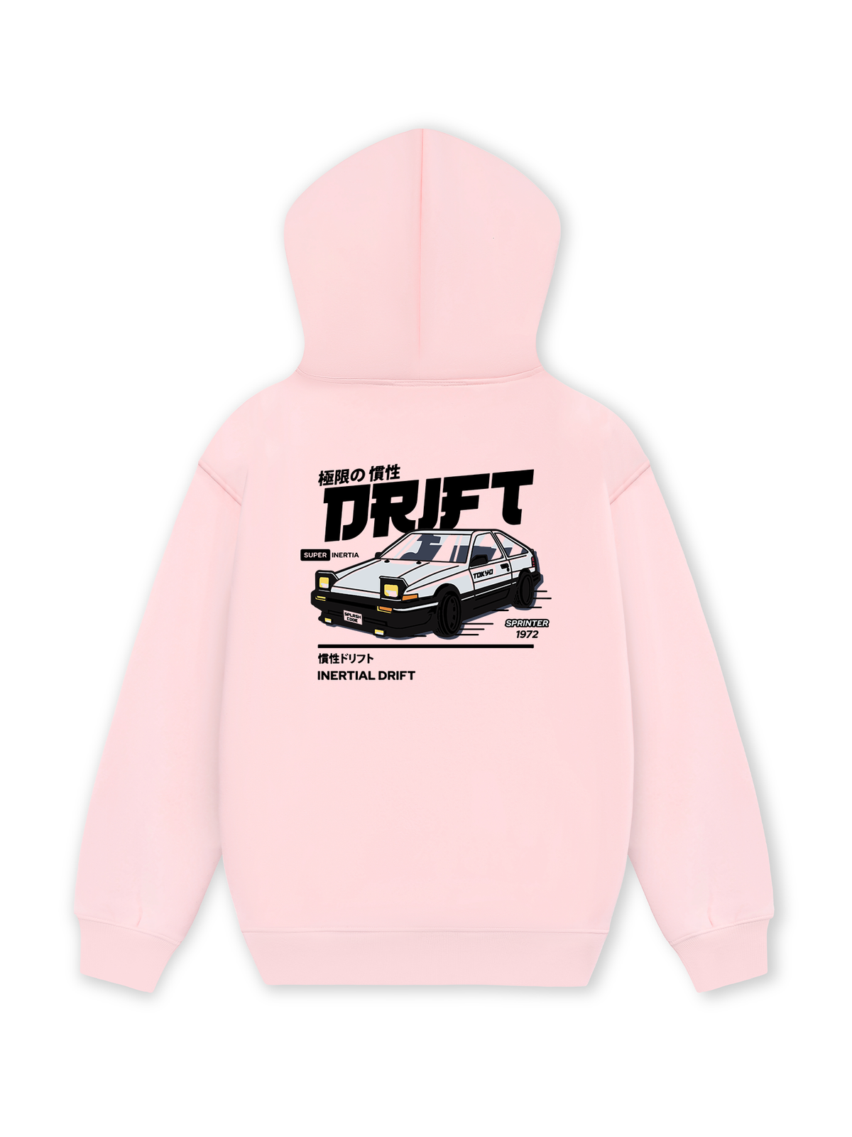 Áo Hoodie Nỉ Hai Da Car Drift