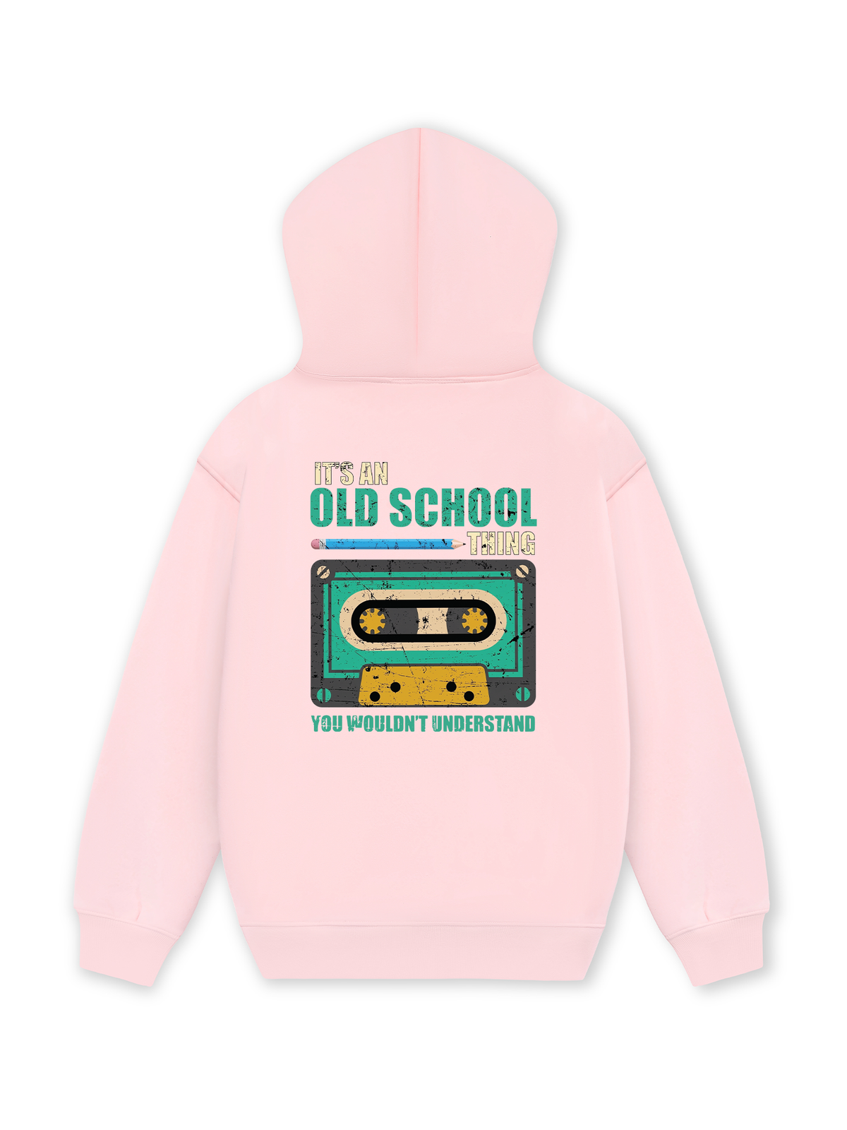 Áo Hoodie Nỉ Hai Da Its An Old School