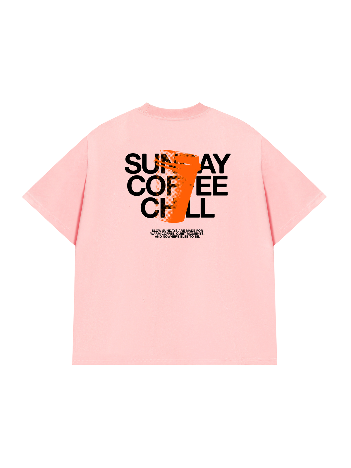 Áo Thun Relaxed Fit Sunday Coffee Chill