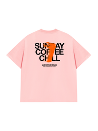 Áo Thun Relaxed Fit Sunday Coffee Chill