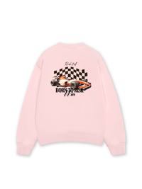 Áo Sweater Nỉ Hai Da Car Born To Risk Win