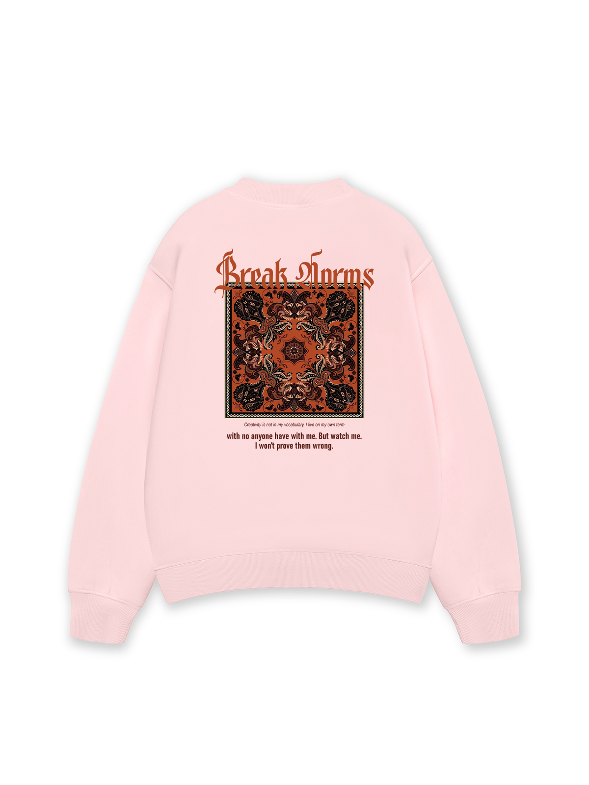 Áo Sweater Nỉ Hai Da Break Norms