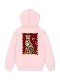 Áo Hoodie Nỉ Hai Da Sitting Leopard
