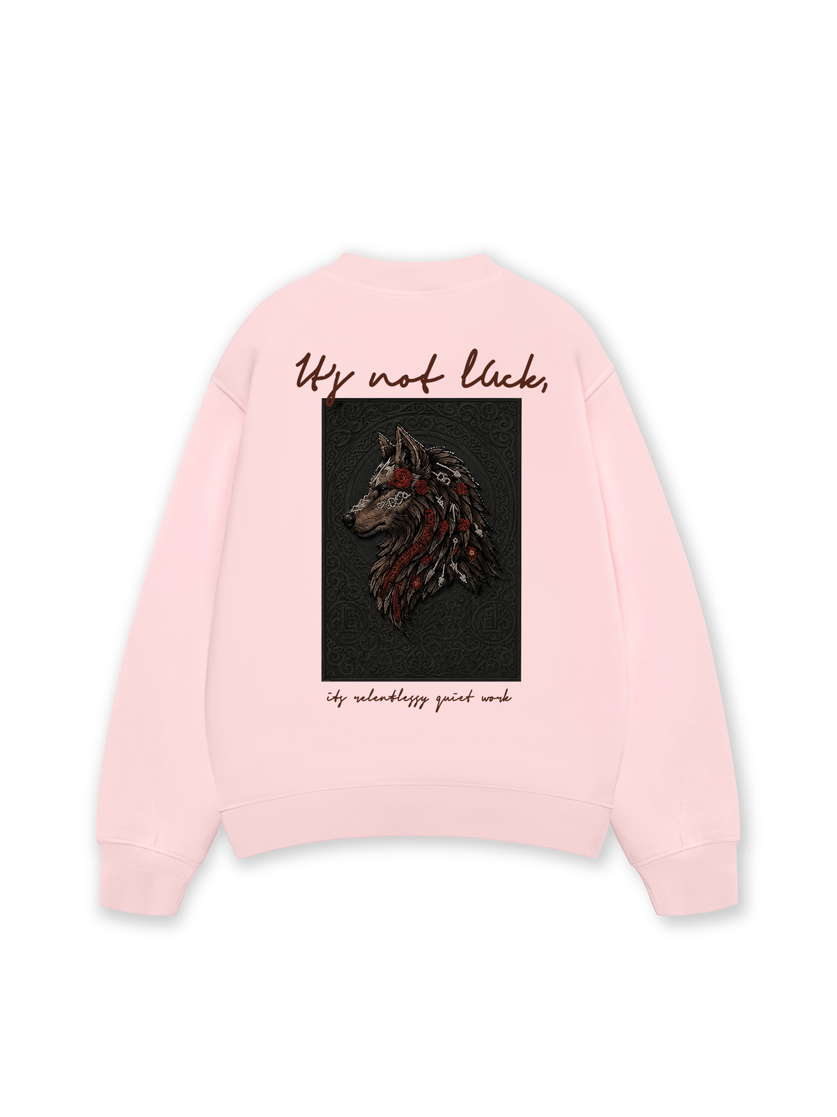 Áo Sweater Nỉ Hai Da Wolf