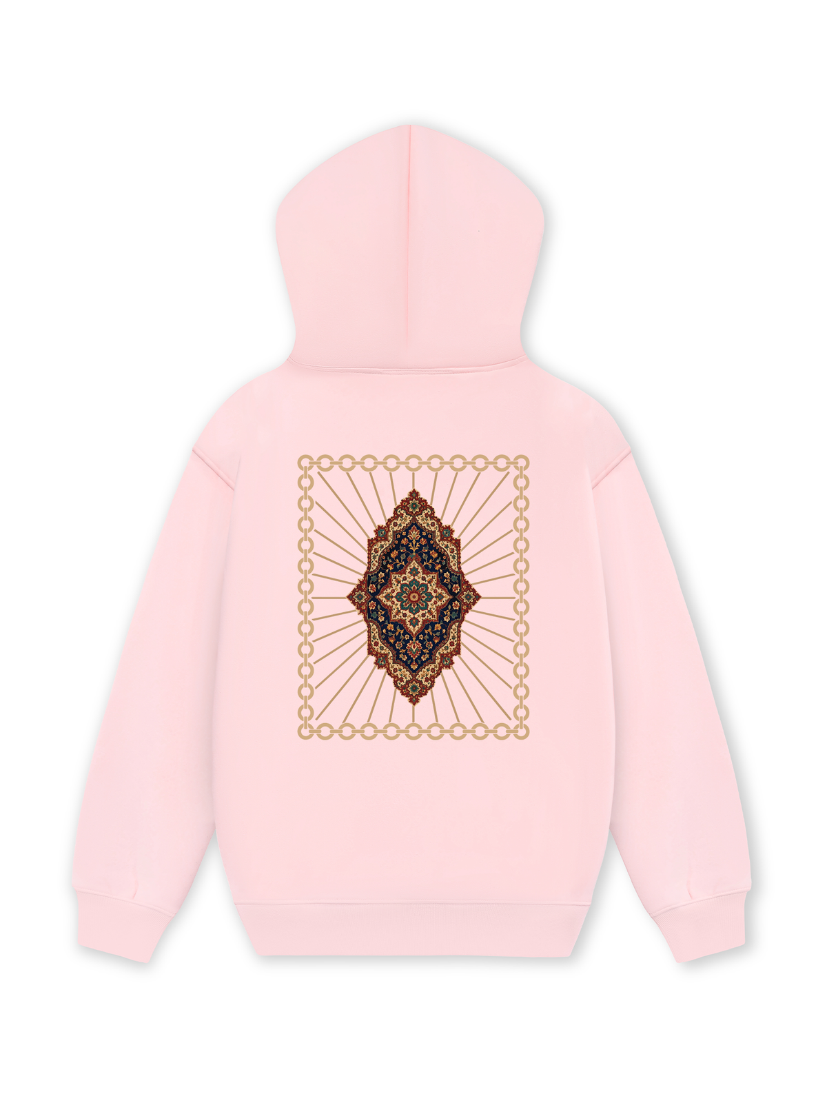 Áo Hoodie Nỉ Hai Da Persian Pattern