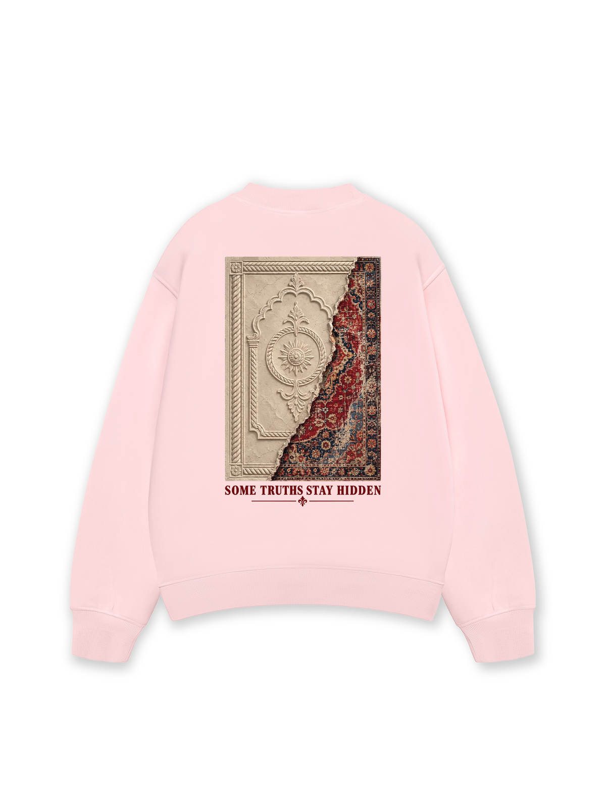 Áo Sweater Nỉ Hai Da Some Truths Stay Hidden