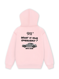Áo Hoodie Nỉ Hai Da Car What Is Your Emergency