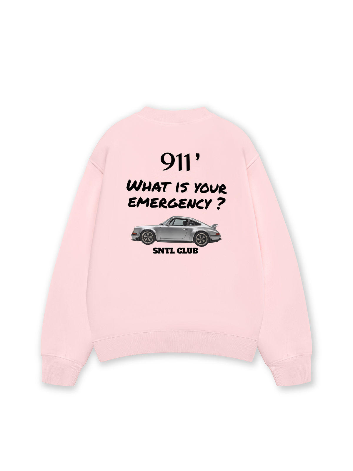 Áo Sweater Nỉ Hai Da Car What Is Your Emergency