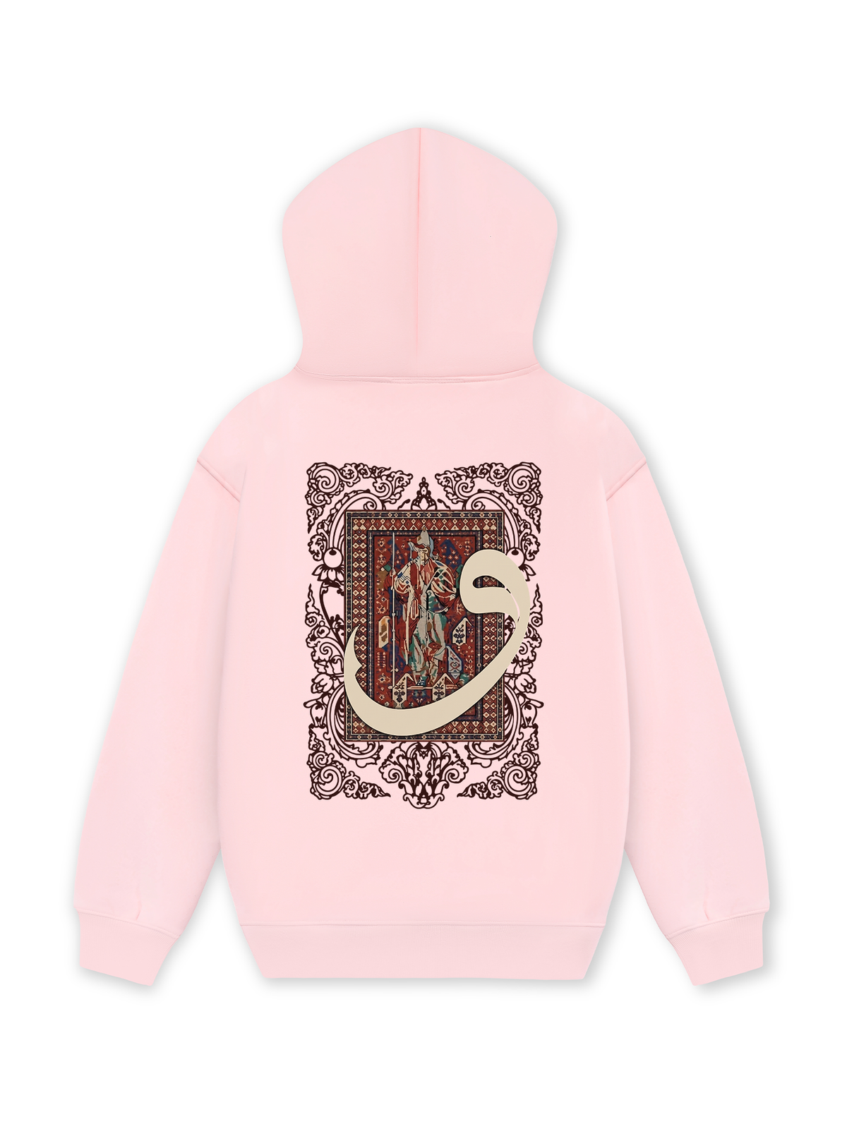 Áo Hoodie Nỉ Hai Da The Arabic Letter
