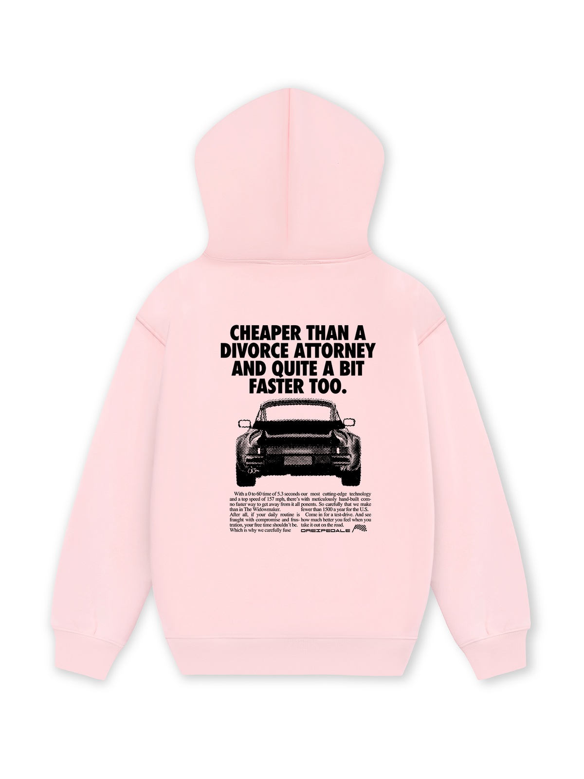 Áo Hoodie Nỉ Hai Da Car Drei Pedale