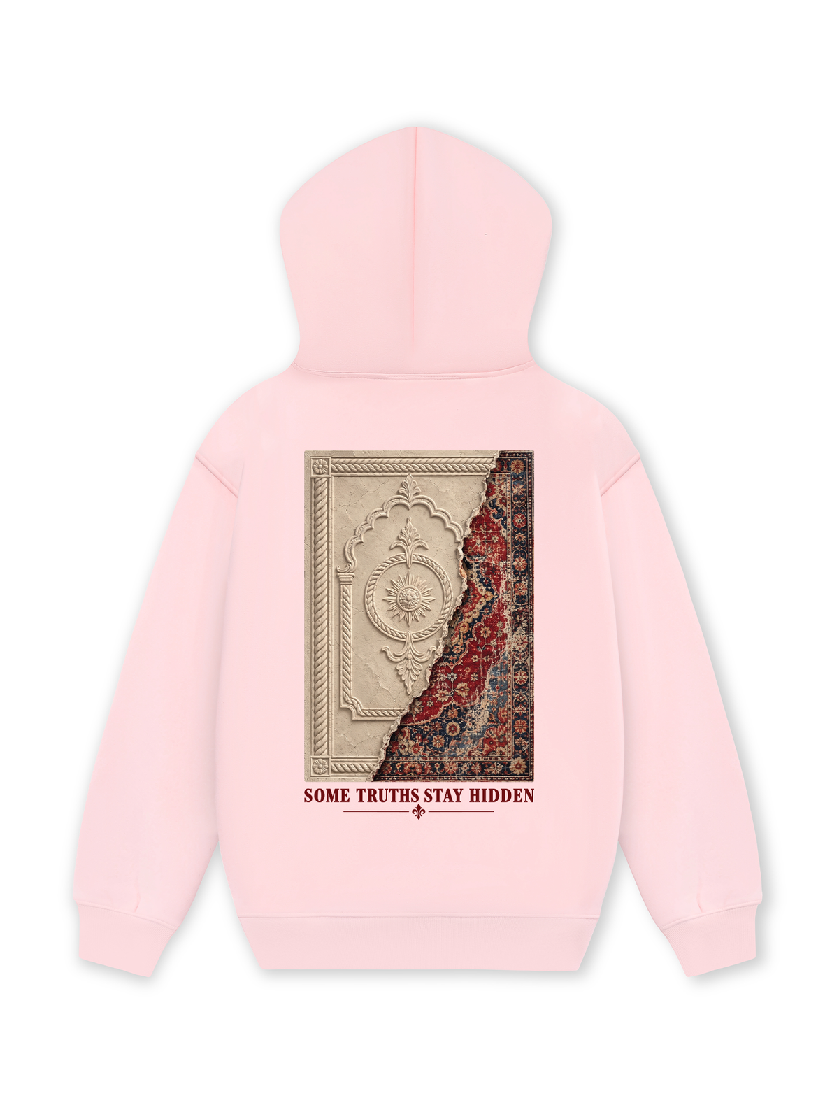 Áo Hoodie Nỉ Hai Da Some Truths Stay Hidden
