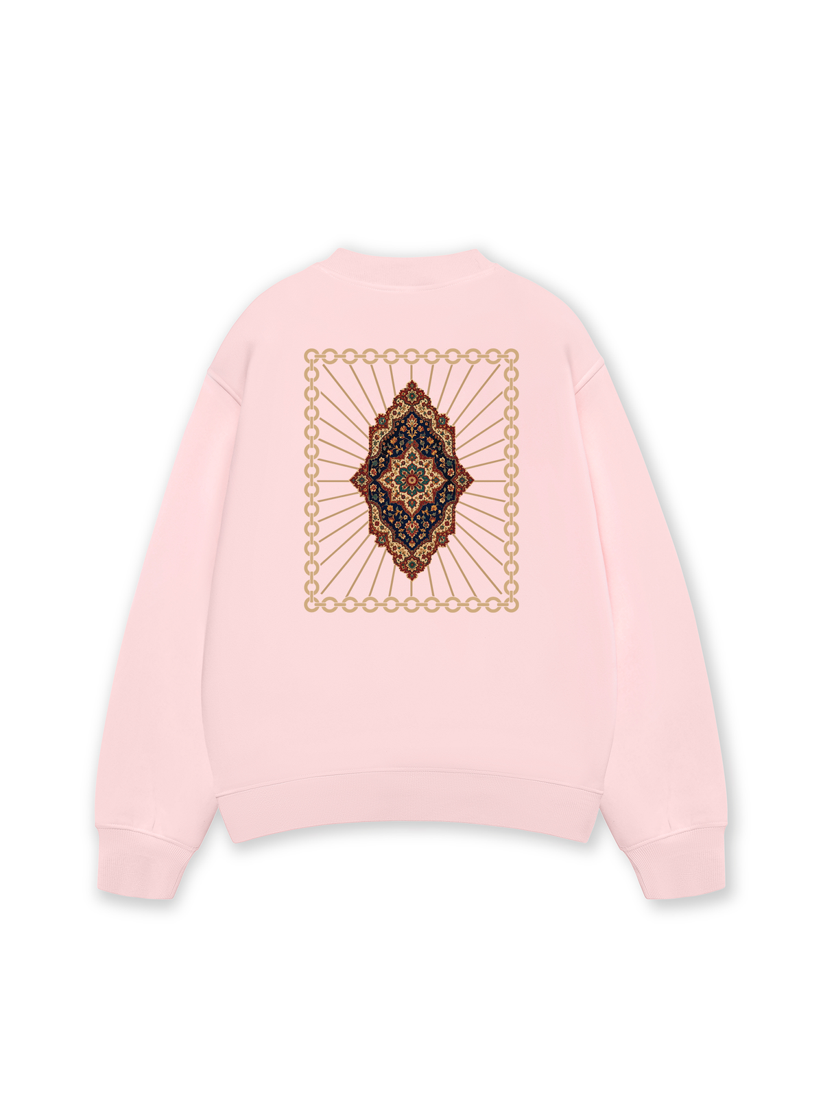 Áo Sweater Nỉ Hai Da Persian Pattern