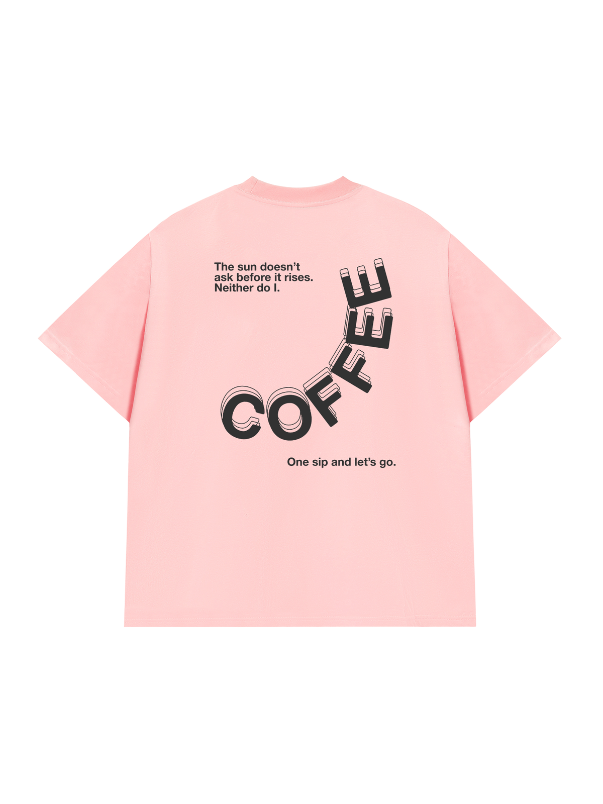 Áo Thun Relaxed Fit Coffee Lover Club