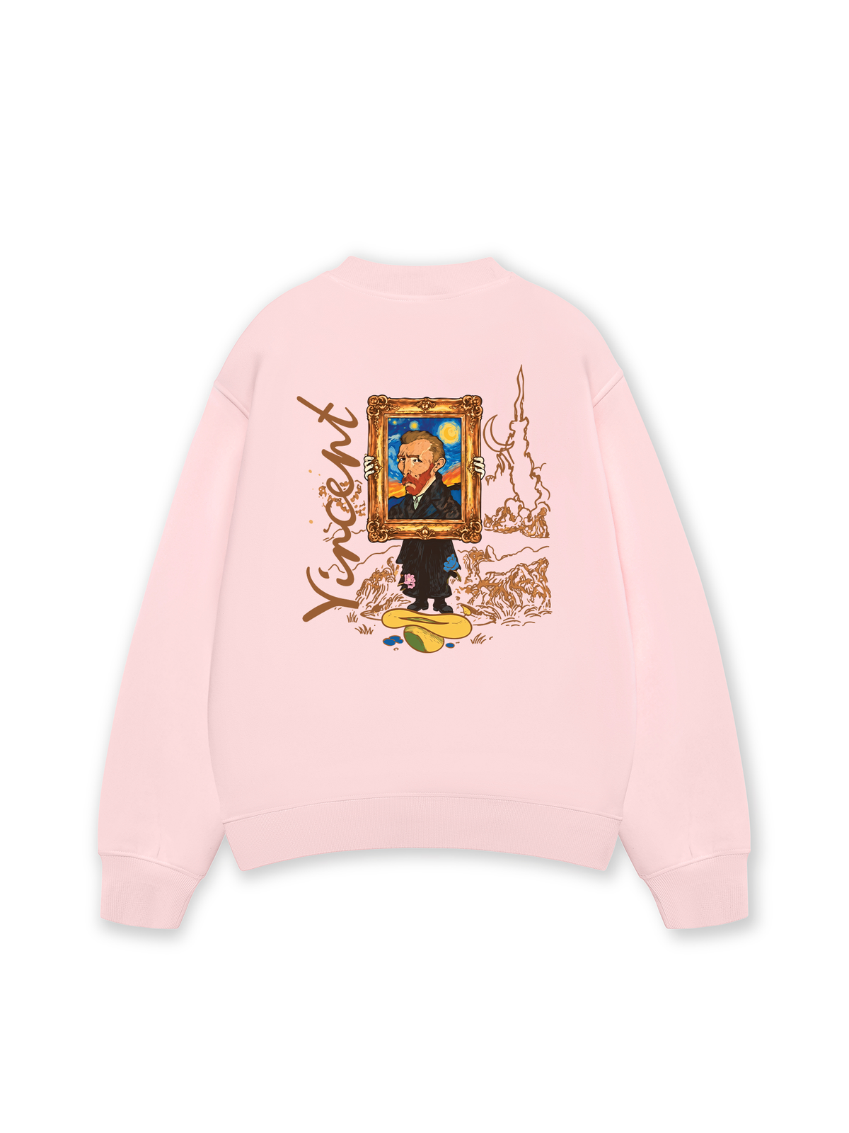 Áo Sweater Nỉ Hai Da Vincent's World