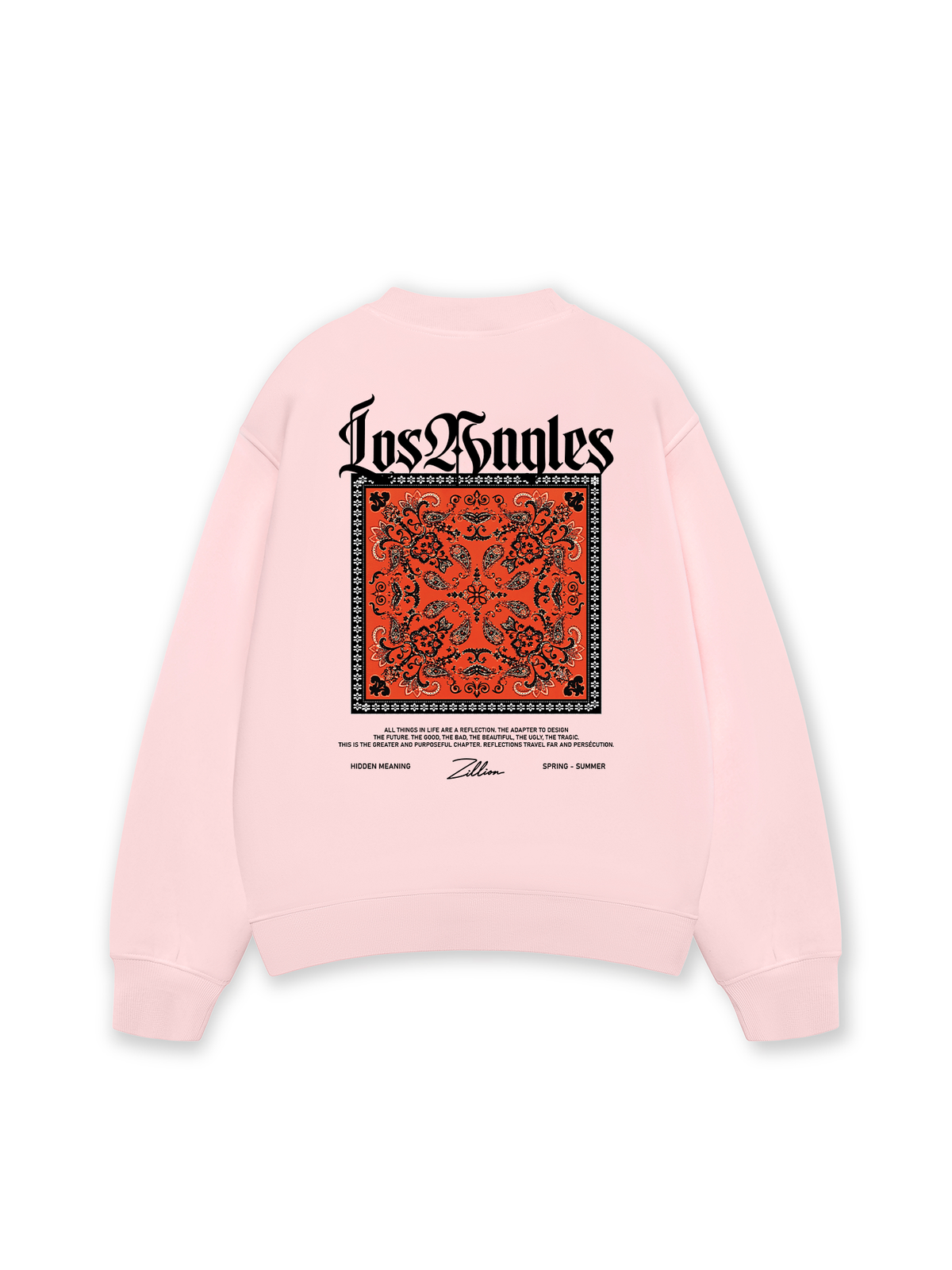 Áo Sweater Nỉ Hai Da Los Angeles