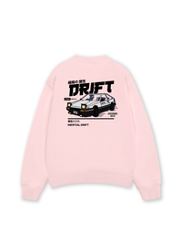 Áo Sweater Nỉ Hai Da Car Drift