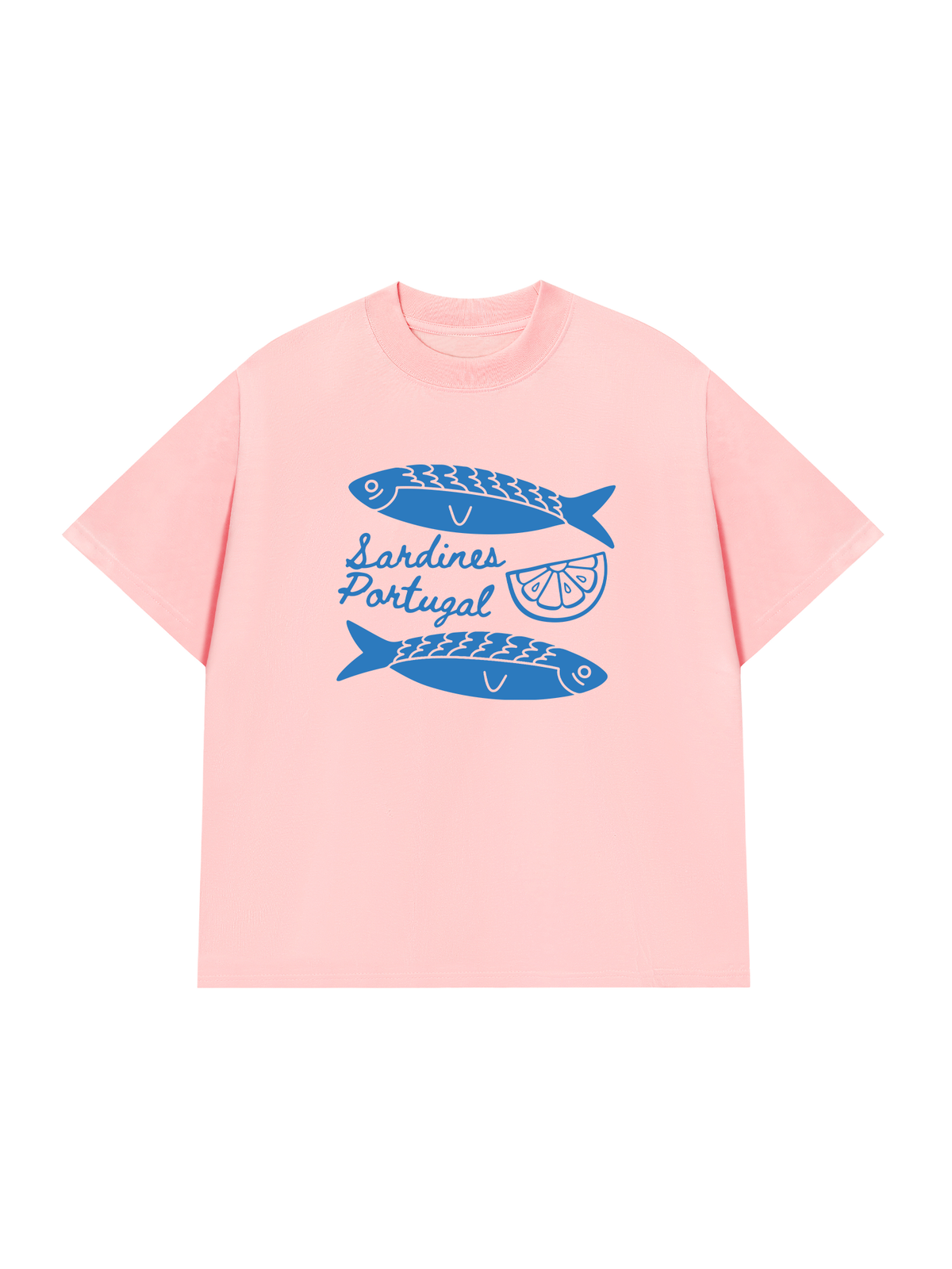Áo Thun Relaxed Fit Blue Sardine