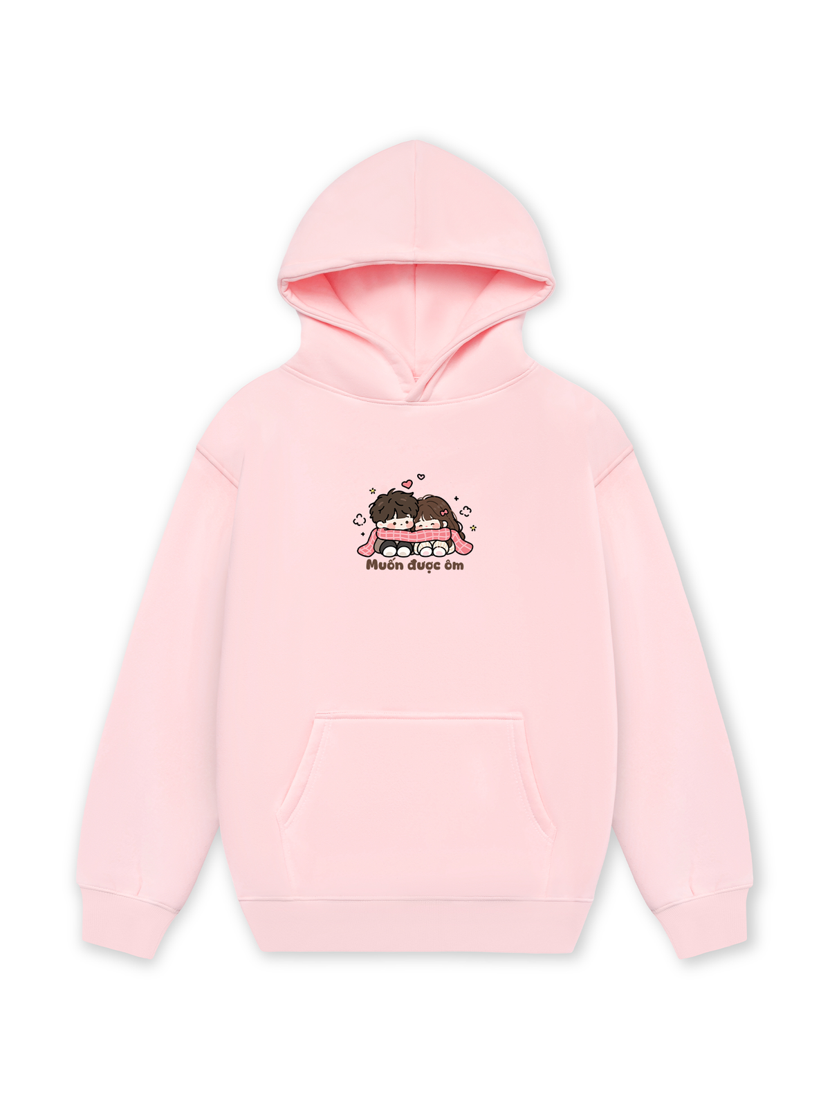 Áo Hoodie Nỉ Hai Da Muốn Được Ôm