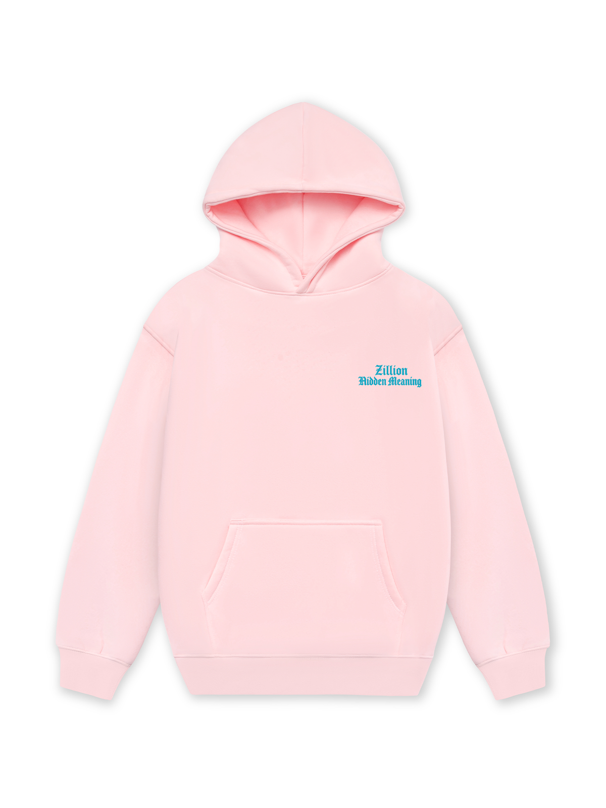 Áo Hoodie Nỉ Hai Da Zillion Blue Rug
