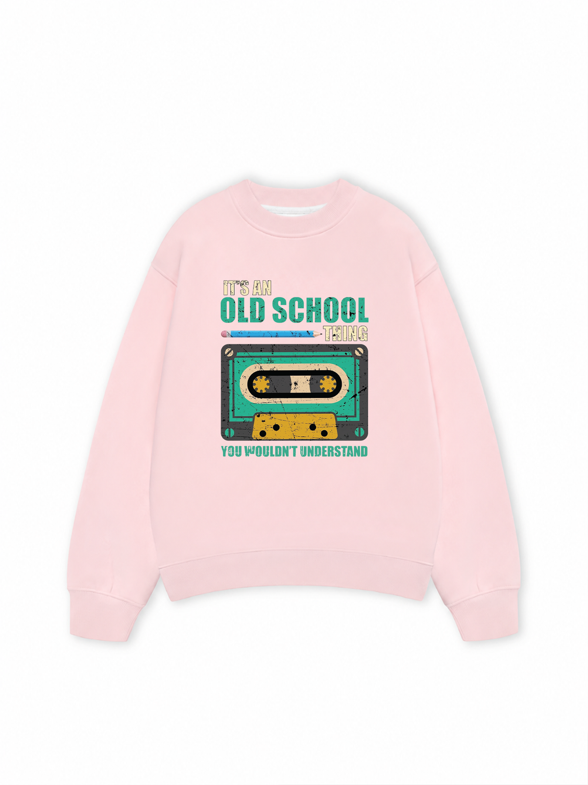 Áo Sweater Nỉ Hai Da Its An Old School